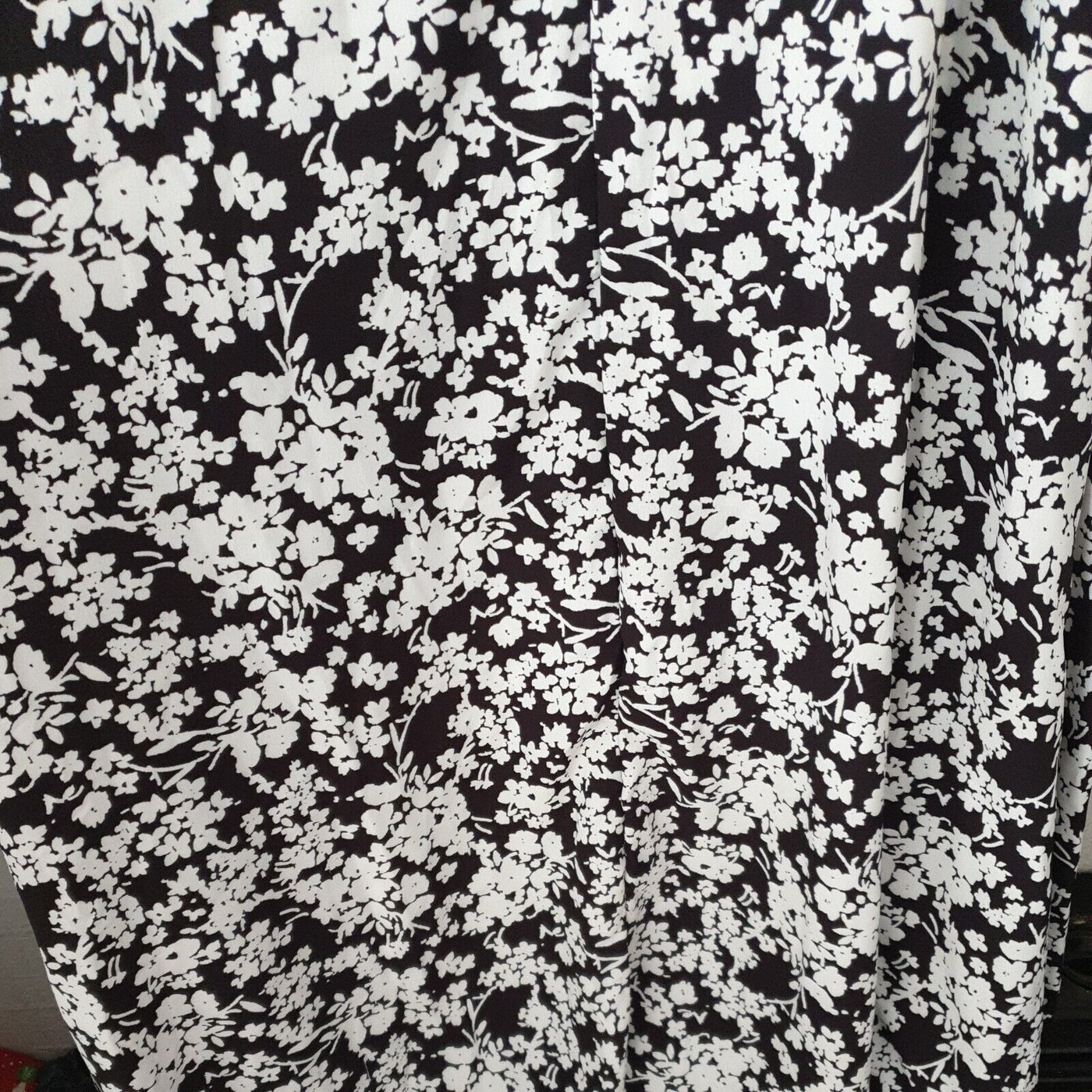 Missguided Black/White Wrap Dress Uk 6****Ref V17