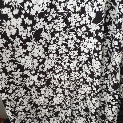 Missguided Black/White Wrap Dress Uk 6****Ref V17
