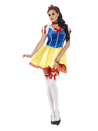 Snow White Fairytale - Adult Costume Size Large (UK 16-18) **** V450