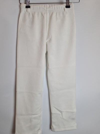 Tommy Hilfiger Girls Signature White Joggers Size Age 6 Years **** V208