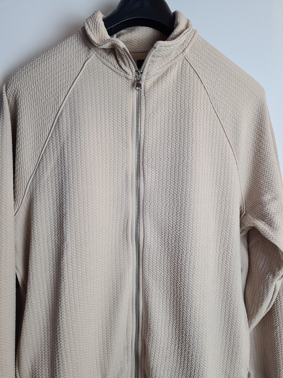 River Island Mens Stone Regular Long Sleeve Jacket. Size Small **** V283