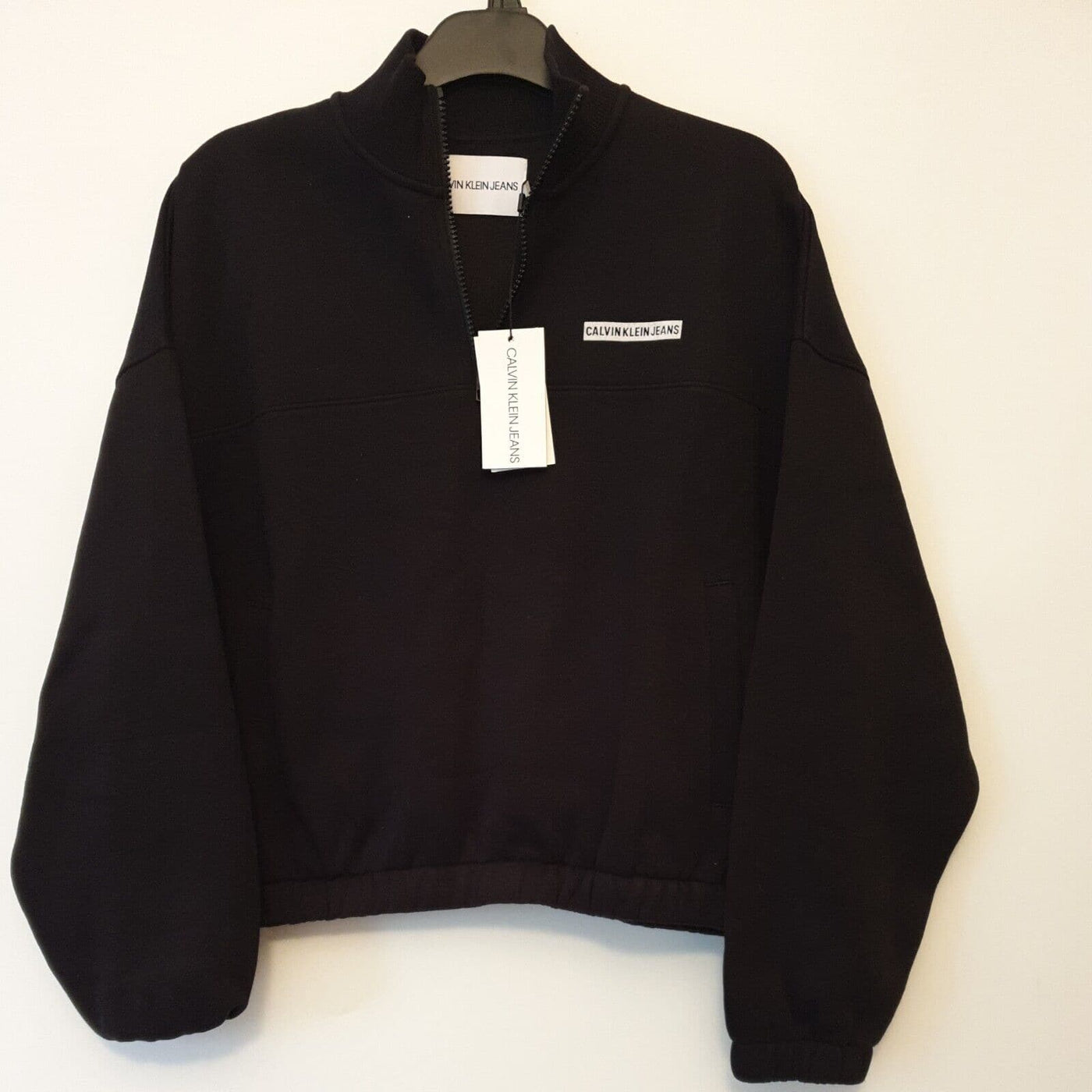 Calvin Klein Jeans Black Zip Sweatshirt Size M****Ref V103