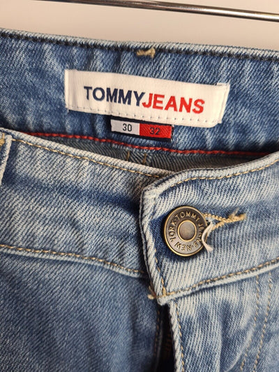 Tommy Jeans Ryan Regular Straight Blue Jeans Size W3O L32 **** V251