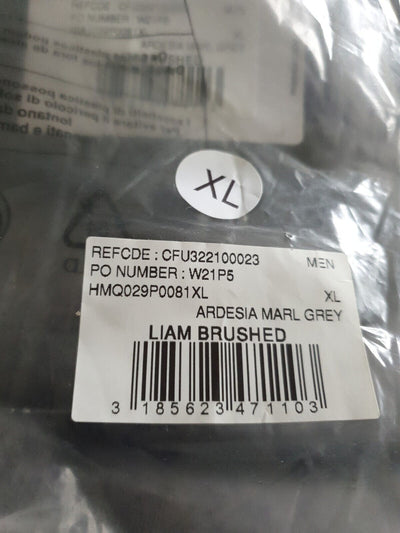 Pyrenex Liam Brushed Grey Hoodie Uk XL****Ref V548
