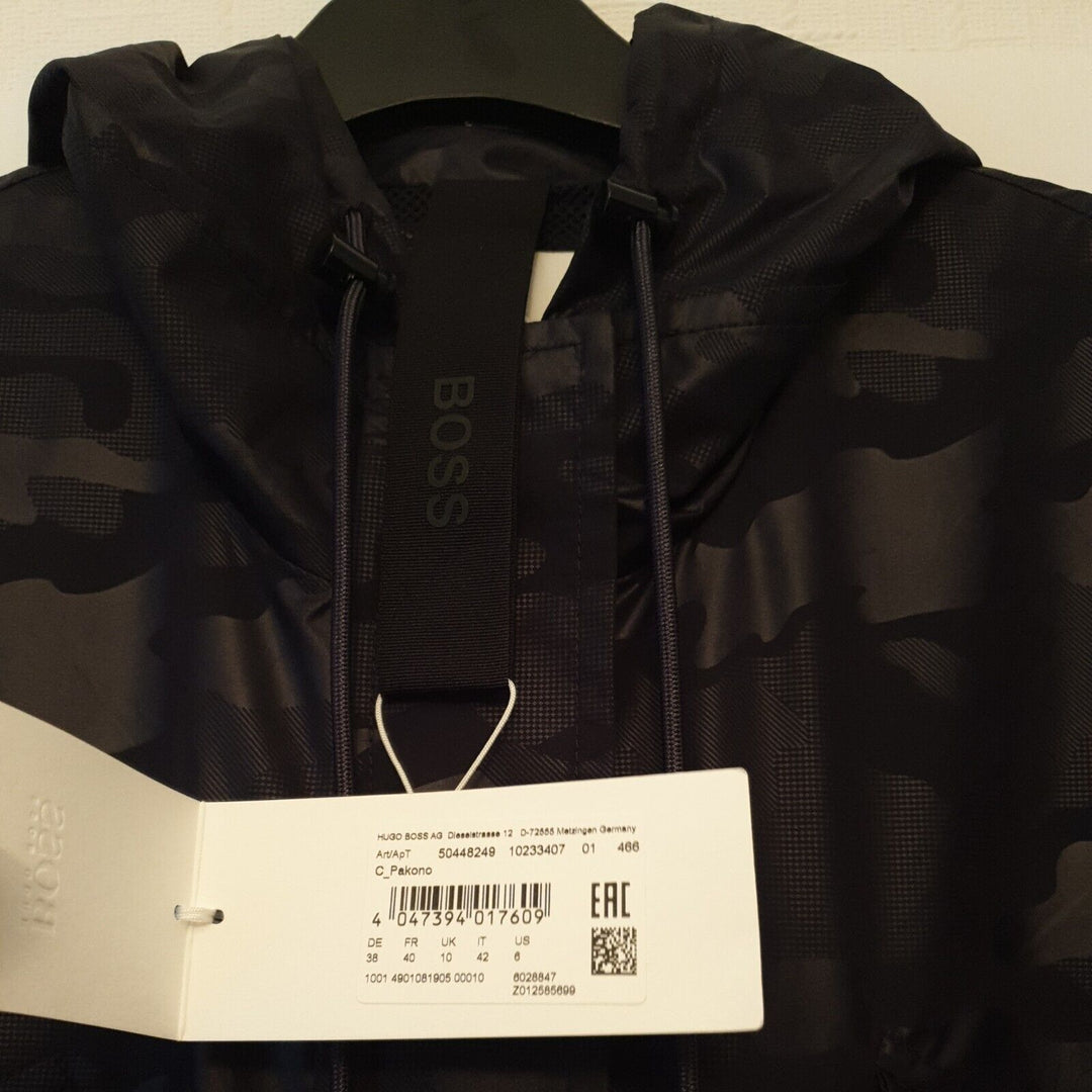 Hugo Boss AG Dieselstrasse 12 C Pakono Navy Jacket Size 10
