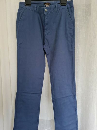 Atlas For Men Blue Trousers Uk W36 Ref Sc8