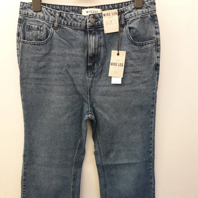 Yours Wide Leg Loose Fit High-rise Jeans Size 16****Ref V247
