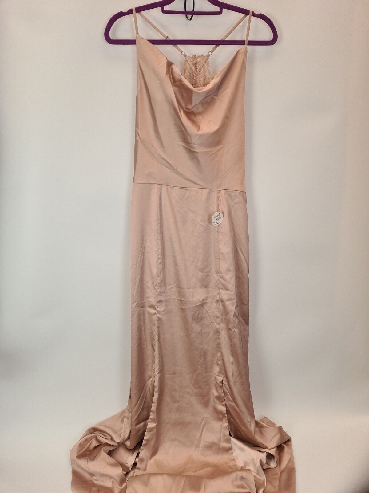 Chi Chi Trey Bridesmaid Dress - Champagne. Size 14 **** V522