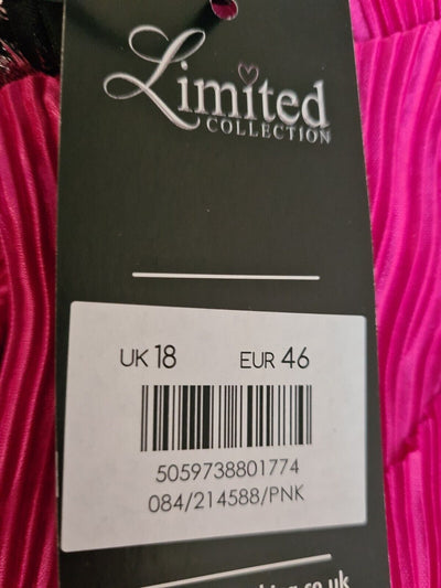 Yours Limited Collection Women's Pink Top. UK 18 **** Ref V9