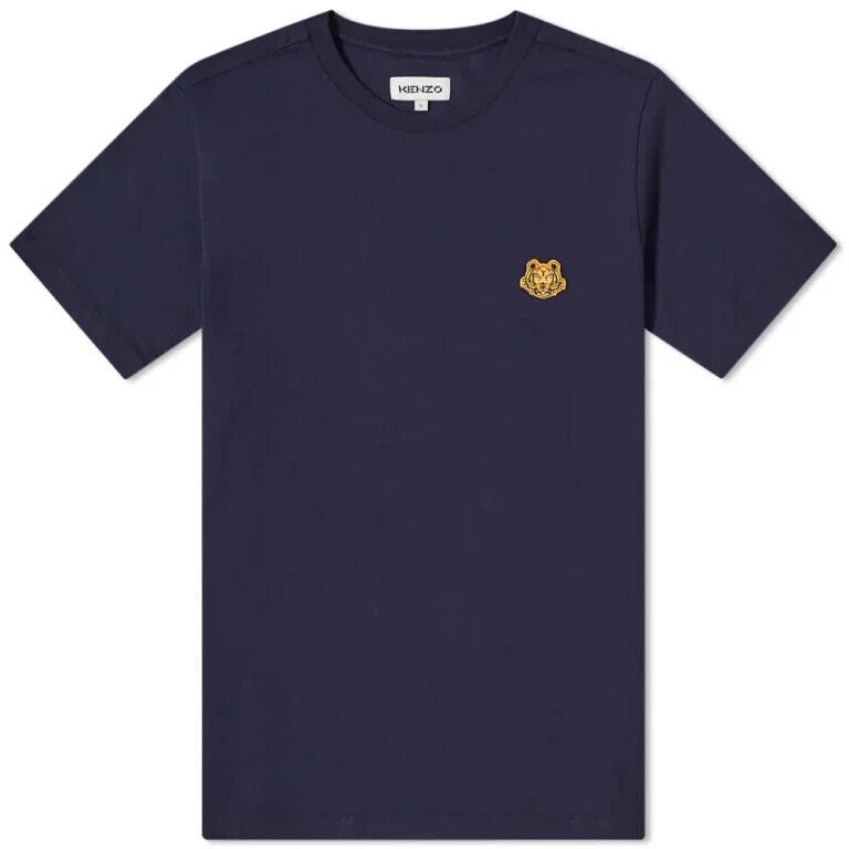 Kenzo Tiger Crest Navy Blue T-Shirt Size 2XL.
