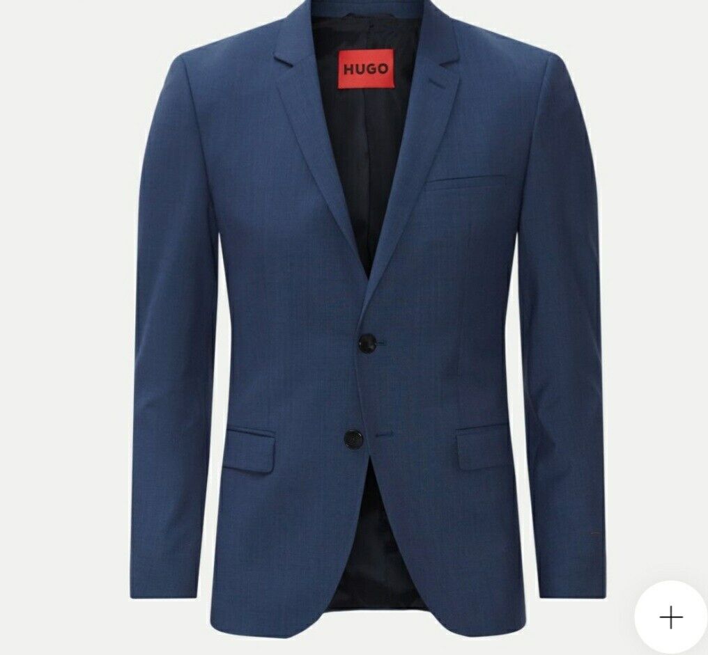 Hugo Boss Art 214 Suit Jacket Blue Size 50