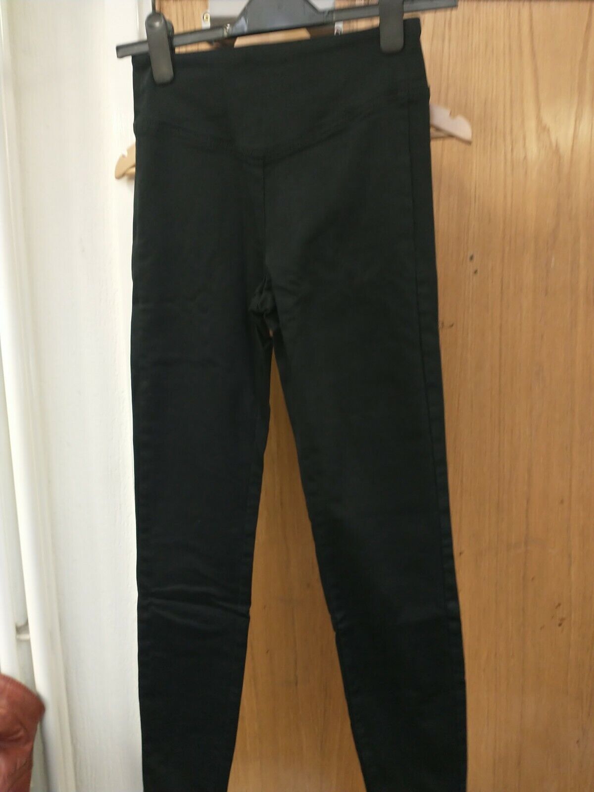 calzedonia black pocket less trousers Women's Size Xs Ref R7