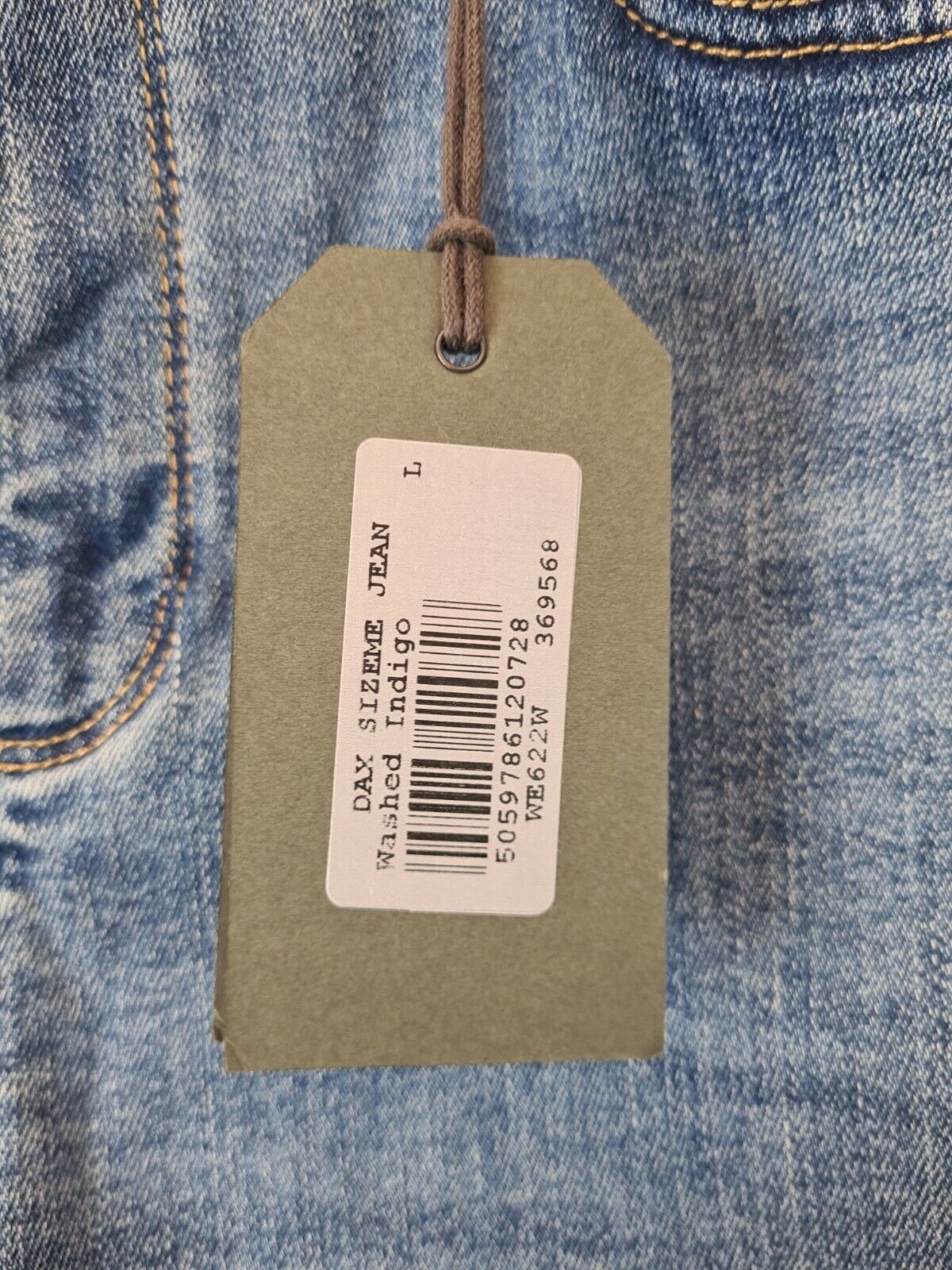 AllSaints Dax Size Me Blue Womens Jeans Size Large **** V31