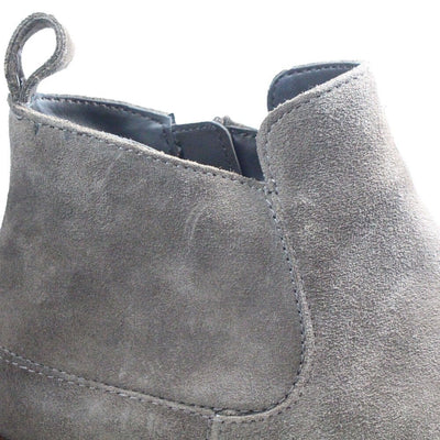 Clarks Memi Zip Taupe Suede Leather Womens Chelsea Boots. UK 4. Ref VS1