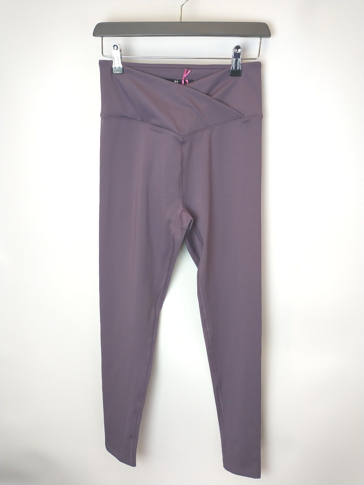 Women Purple Gym Leggings Size Large **** Ref V449