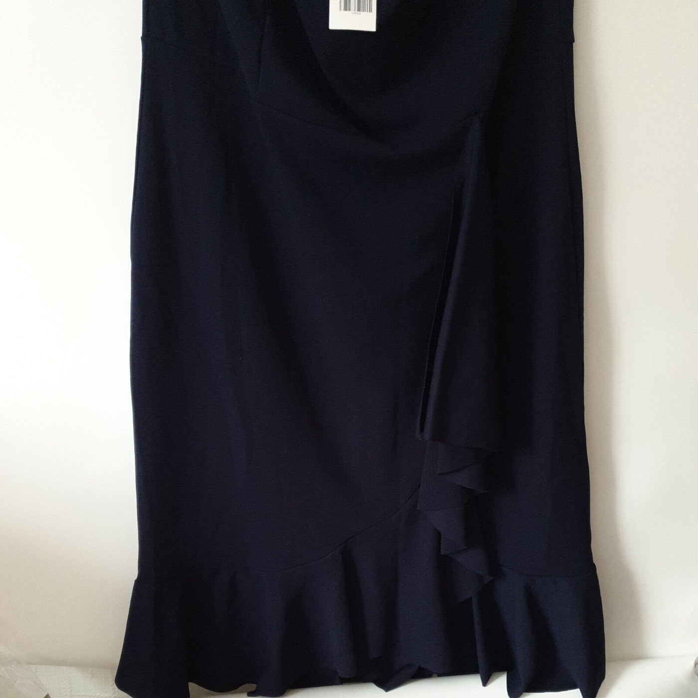 Quiz Curve Navy Scba Crep Dress Navy Size 26****Ref V235