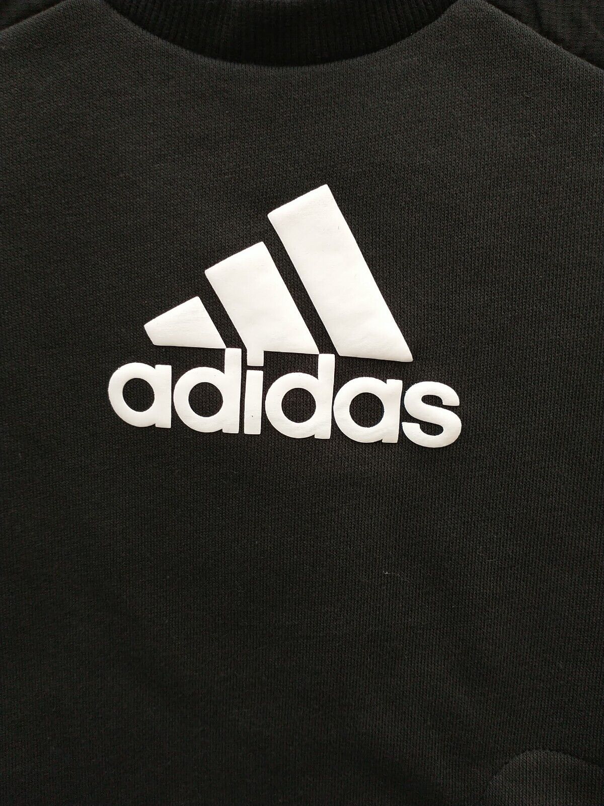 Adidas Kids Crew Sweatshirt Black BNWT Ref ****V12