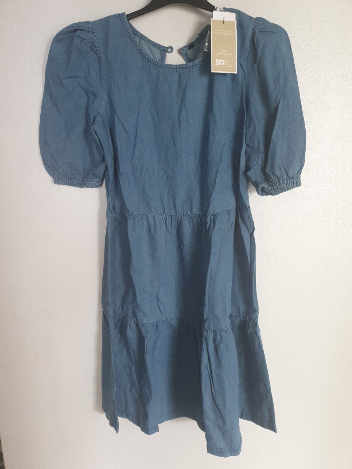Blue Mid Wash Dress. UK 14 ****Ref V554