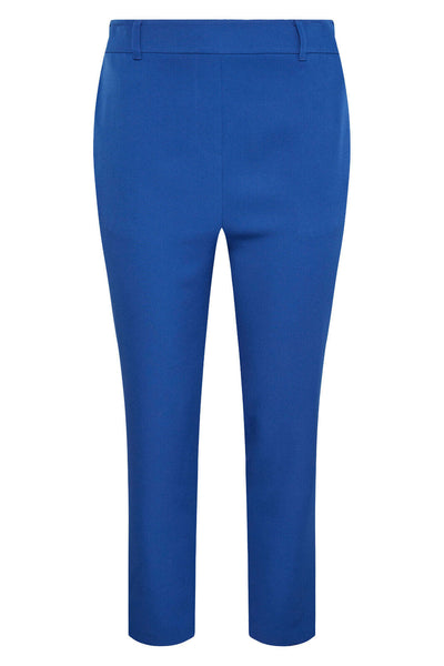 Yours Clothing Curve Cobalt Blue Tapered Trousers Size 16 **** V384