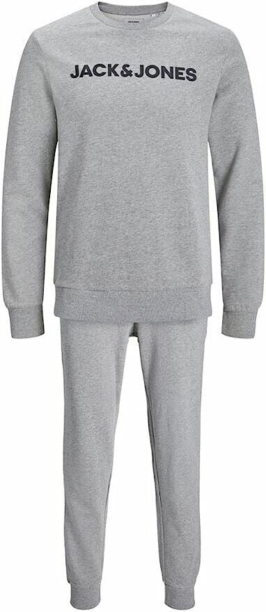 Jack & Jones Men's Grey Jaclounge Set Noos Pajama Size Large  **** SW30