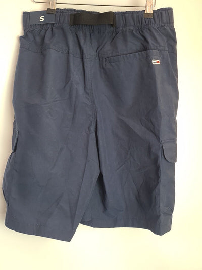 Tommy Jeans Belted Cargo Navy Shorts Size XSmall **** V91
