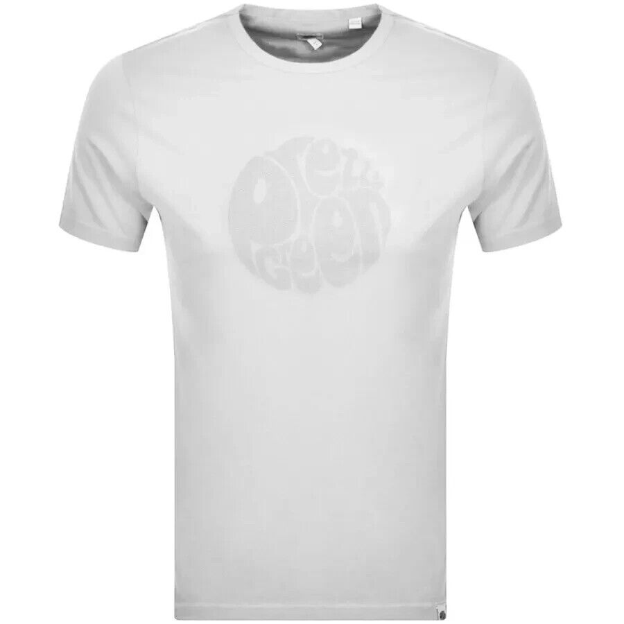 Pretty Green Gillespie White T Shirt Size Medium *DEFECT* *** V371