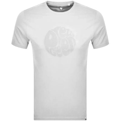 Pretty Green Gillespie White T Shirt Size Medium *DEFECT* *** V371