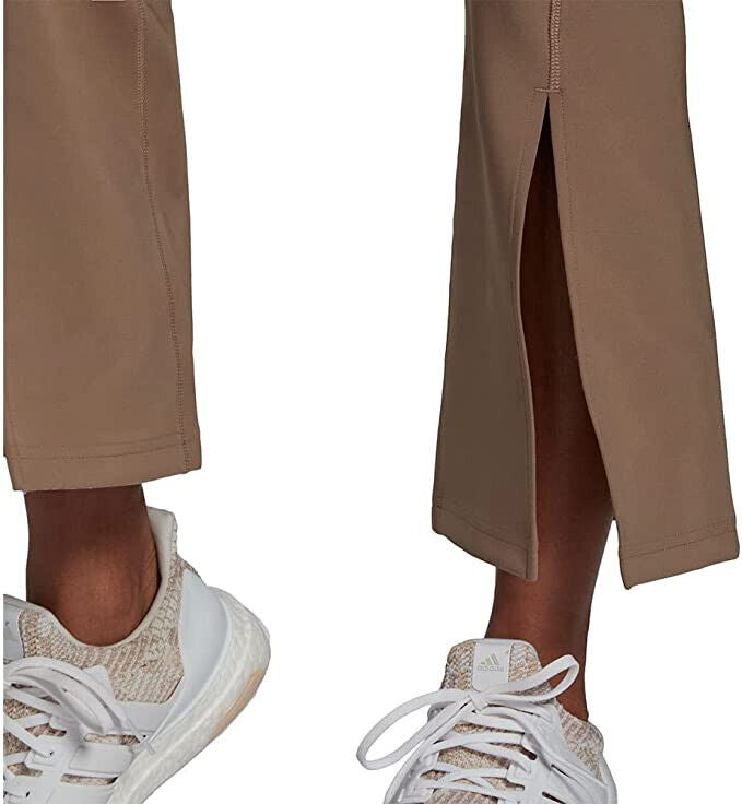 Adidas Women's Hyperglam Flared Trousers. Brown. UK M**** V188