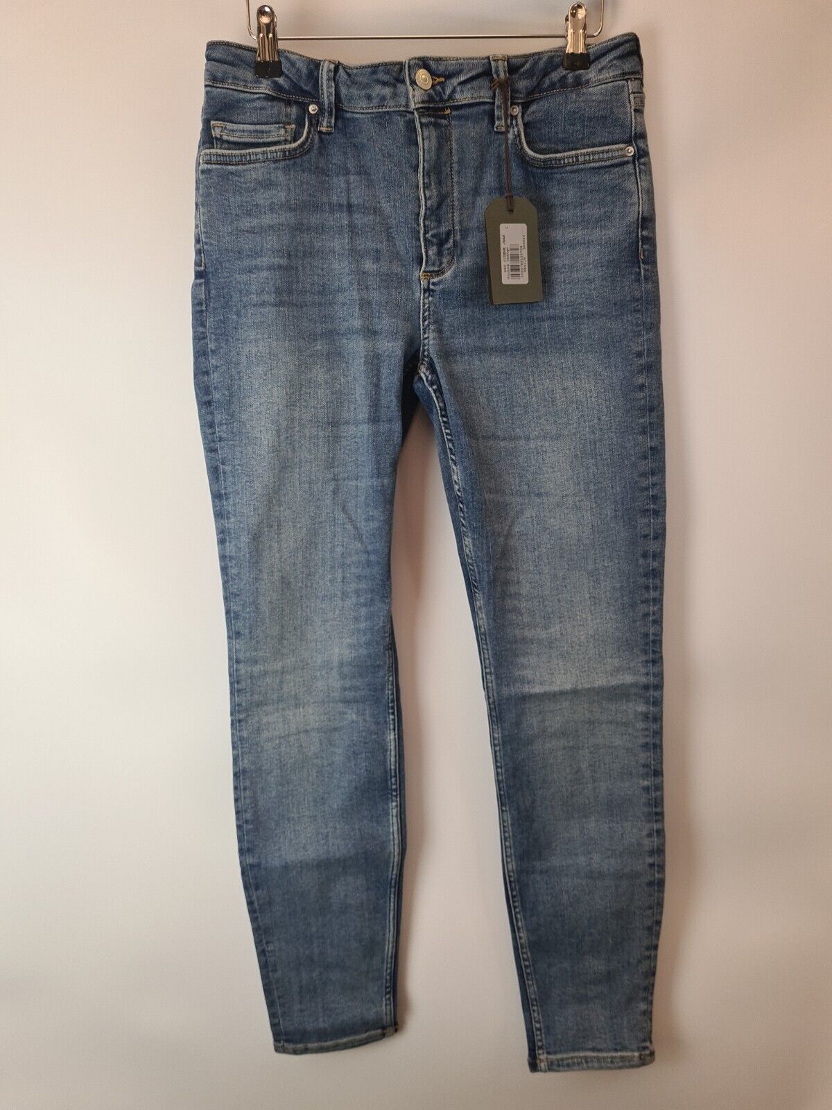 AllSaints Dax Size Me Blue Womens Jeans Size Large **** V31