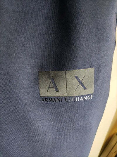 Armani Exchange Logo Jogging Bottoms. Navy. UK XSmall. ****V94