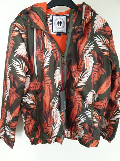 Felix Hardy Women's Coat Size L Khaki-orange Ref A11