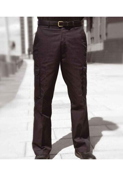 Warrior Black Cargo Trousers Mens Size 30R. Ref A1