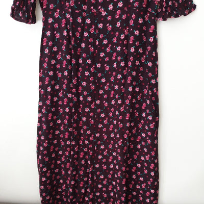 nobodys child dress Pink Sallie Floral Luna Midi Dress UK 6 ****Ref V228