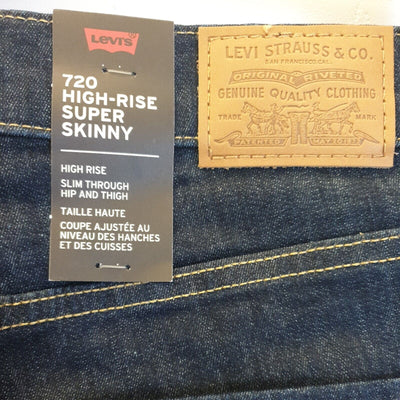 Levis Plus 720 High Rise Super Skinny Size 14Short****Ref V360