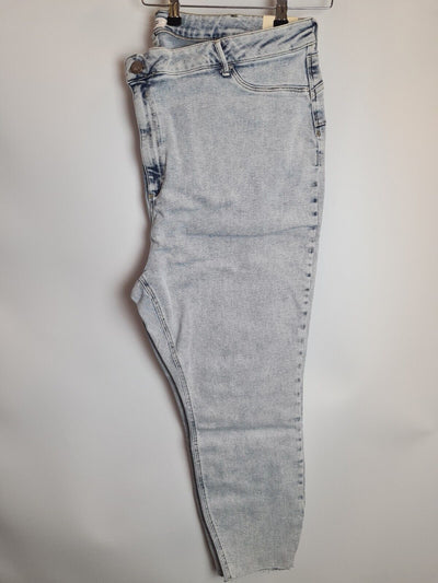 River Island Plus Blue Bum Sculpt Skinny Jeans Size 28 **** V262