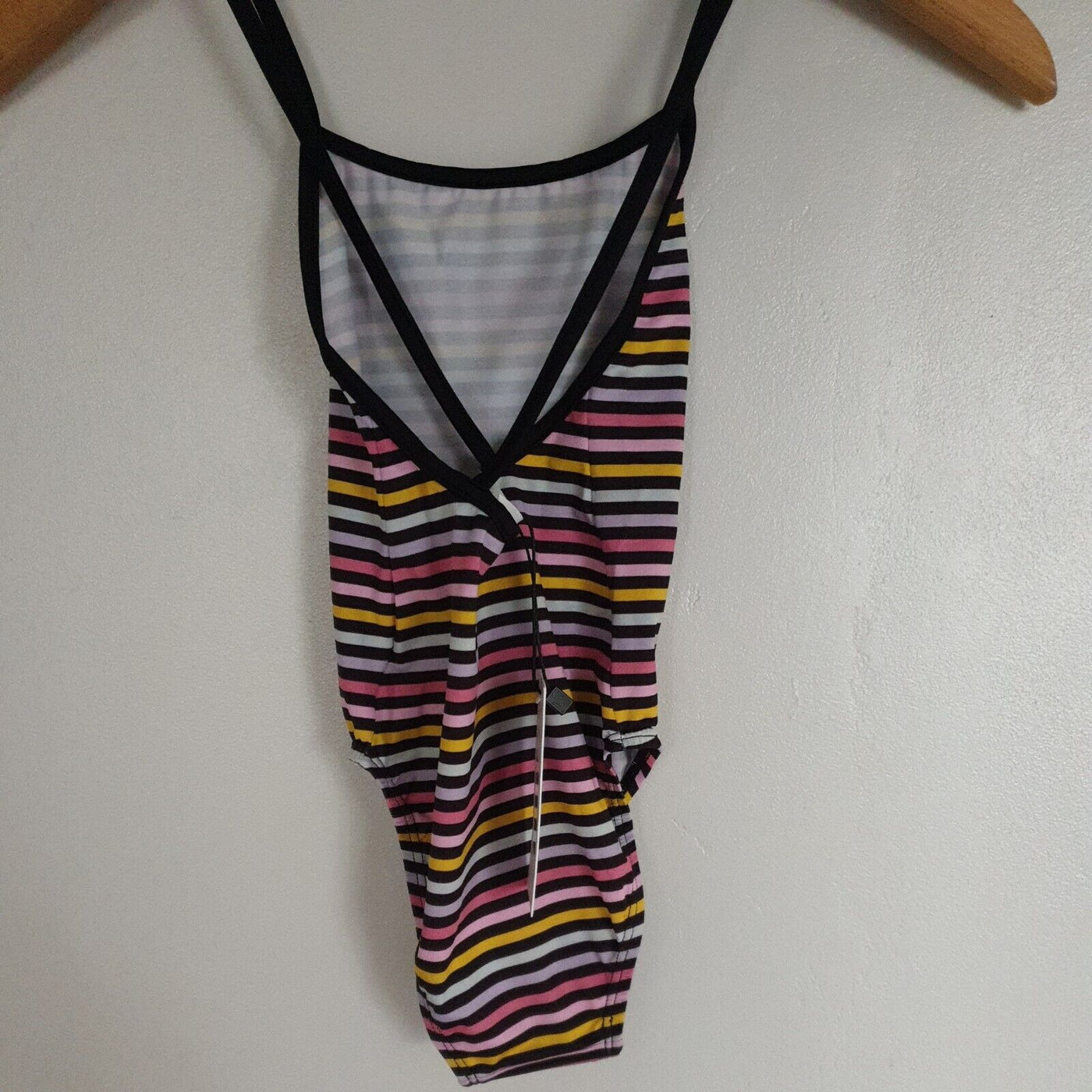 Sonia Rykiel Martinique Accessory Stripe Swimsuit Girls Size 10yrs****Ref V385