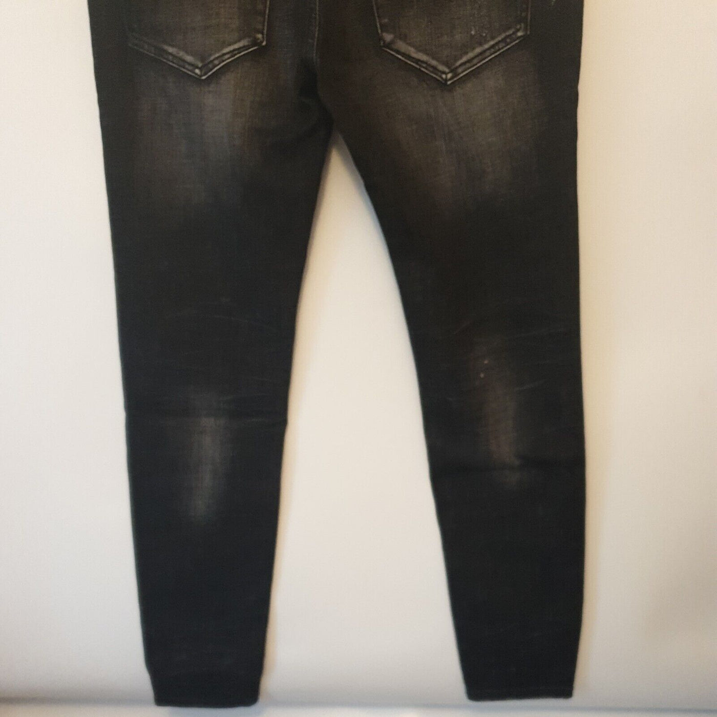 Alessandro Sebastiano Slim Jeans Black Wash Size M ****Ref V103