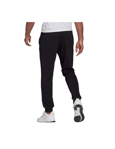 Adidas Essentials Tapered Cuff Black Joggers Size Large *** SW23