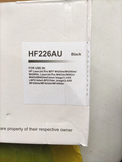 Compatible HP 26A Black Toner Cartridge (HF226AU) Ref T2
