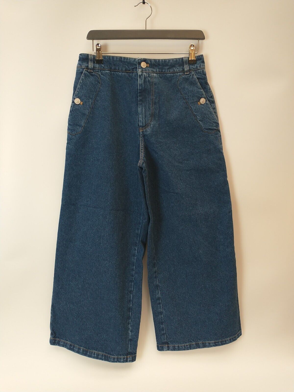 Kenzo Women's Culotte Cropped Denim Jeans. UK 10 (38). **** Ref V27