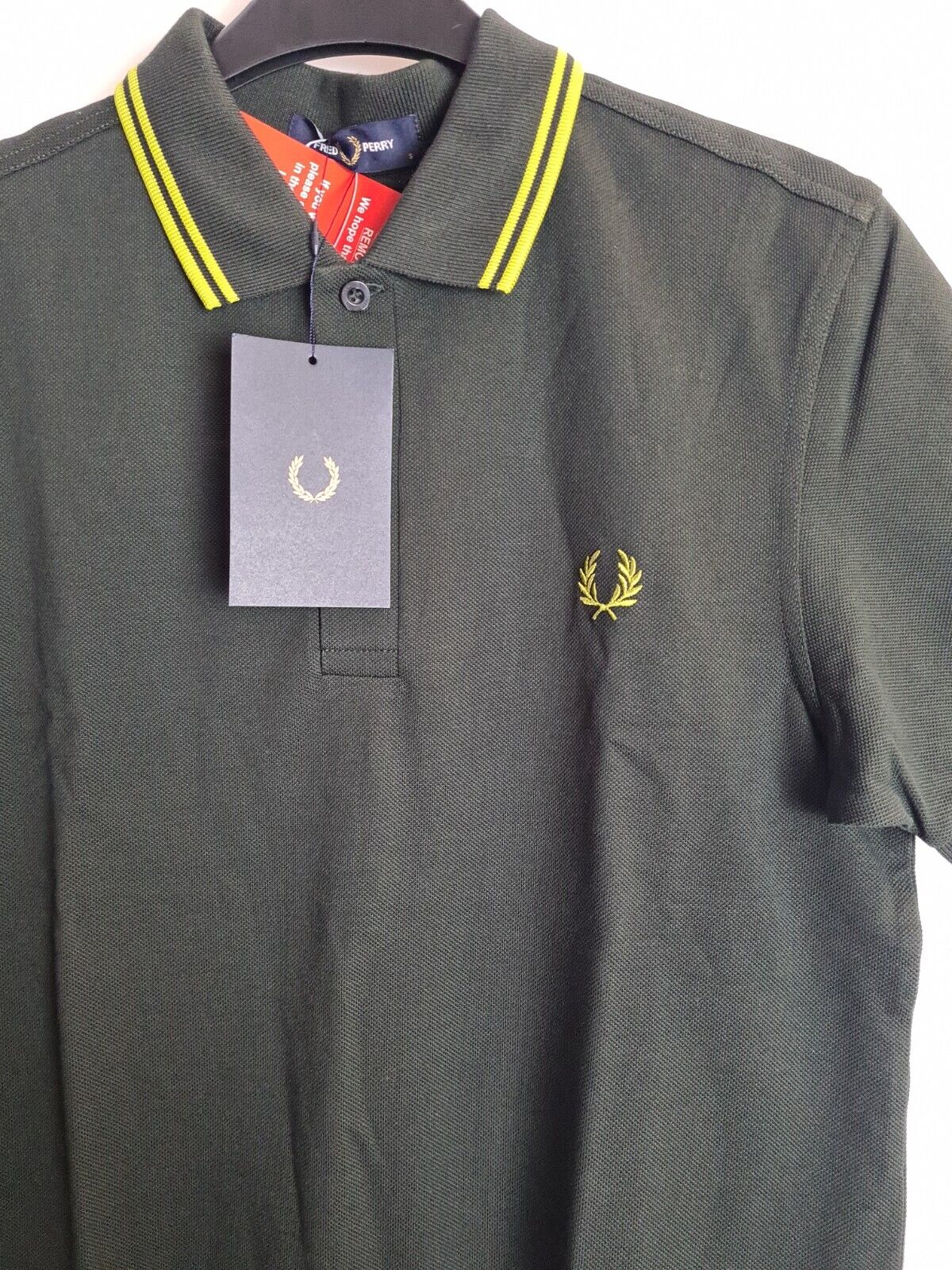 Fred Perry Men's Polo - Dark Grey. UK Small **** Ref V293