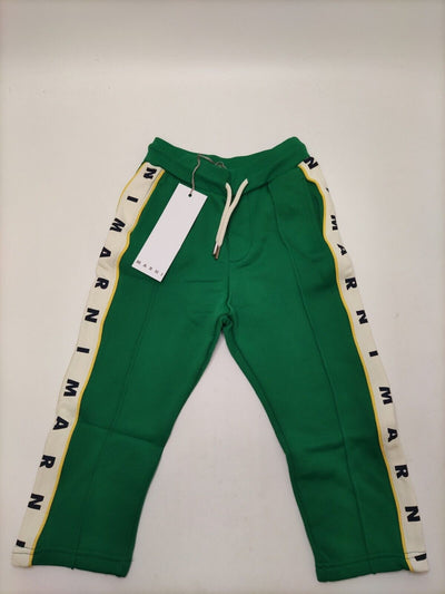 Marni Boys Casual Trousers Green Size 4 Years **** V73