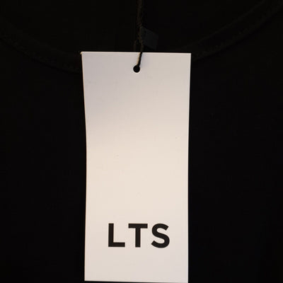 LTS Black Maxi Dress Round Neck Short Sleeve Uk14****Ref V270