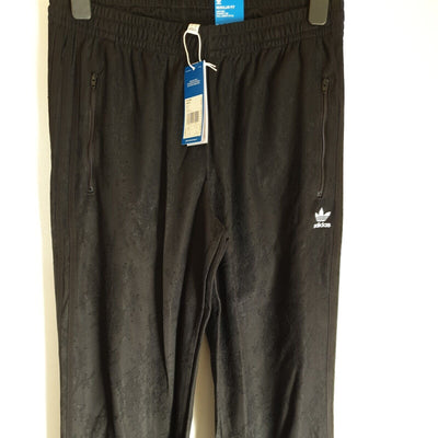 Adidas Regular Fit High-rise Black Jogging Bottoms Uk18****Ref V278