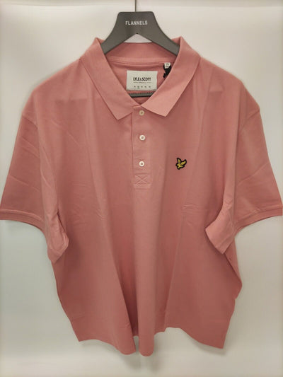 Lyle & Scott Plain Polo Shirt. Rosette. UK 2XL. ****V385