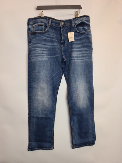 River Island Men's Straight Stretch Jeans W38/L32 BNWT Ref ****V60