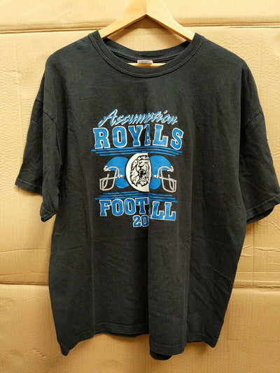 Gildan T-Shirt Assumption Royals Football 2008 Ref Y13