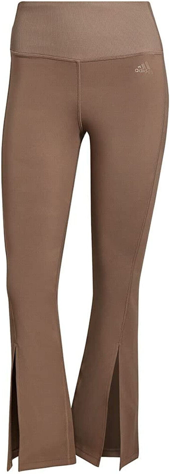Adidas Women's Hyperglam Flared Trousers. Brown. UK M**** V188
