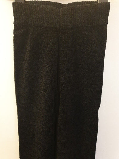 Michelle Keegan Elasticated Waist Trousers Fluffy- Black. Uk XS****Ref V574