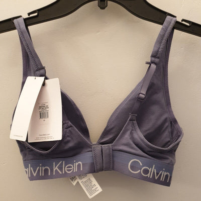 Calvin Klein LGHT Lined Triangle Bleached Denim Bra Size XS****Ref V185